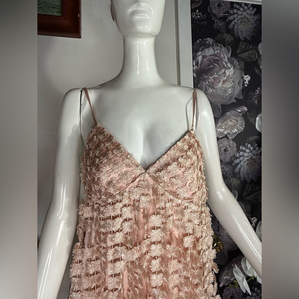 Anthropologie x Saylor Fringe Mini Slip Dress/ size XS - Picture 12 of 14